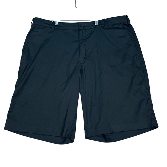 Nike Other - Nike Golf Shorts Men 36 Black Flat Front Stretch Tour Performance Dri-FIT Swoosh